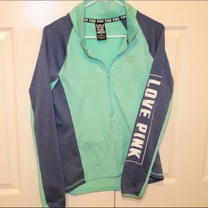 VS PINK half zip